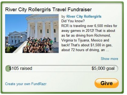 river city rollergirls fundraiser