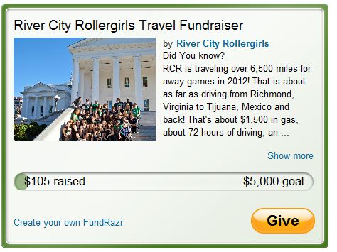 river city rollergirls fundraiser